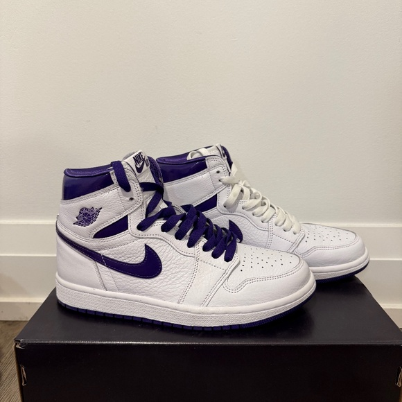 Nike Jordan 1 Retro High Court Purple - Picture 1 of 4
